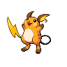 Raichu game sprite