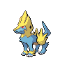 Manectric game sprite