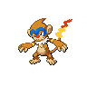 Monferno game sprite