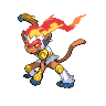 Infernape game sprite