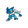 Frogadier game sprite