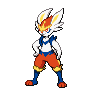 Sprite de Cinderace